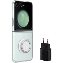 Комплект Starter Pack Clear Gadget Case для Samsung Galaxy Flip 5 (EF-XF73KKTEGWW) - Transparent: фото 1 из 8