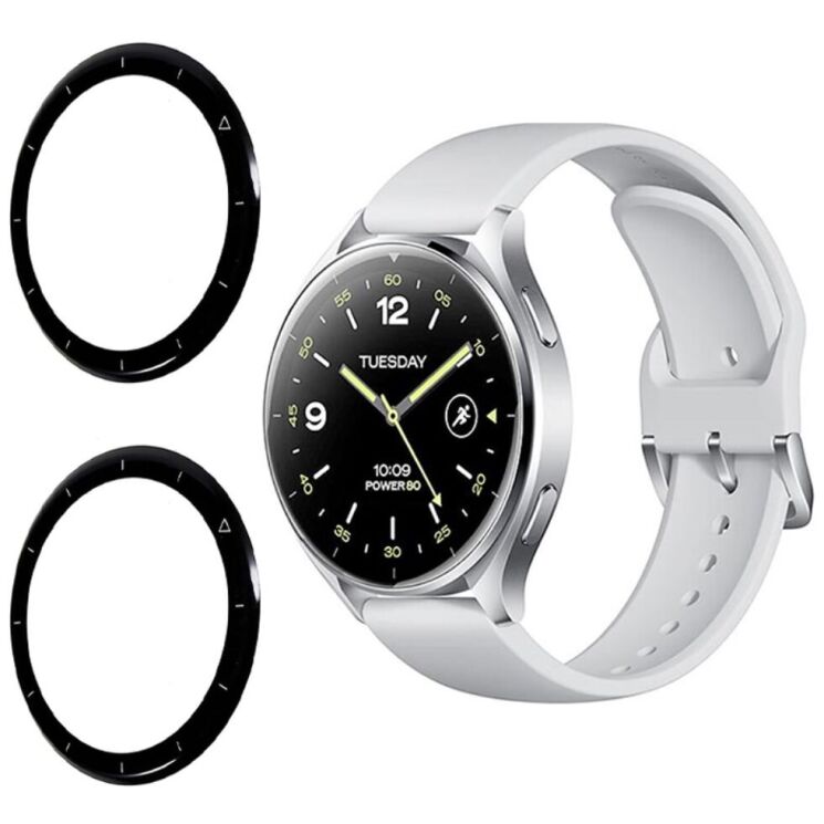 Комплект захисних плівок Deexe Protector Film для Xiaomi Watch 2 - Black: фото 1 з 5
