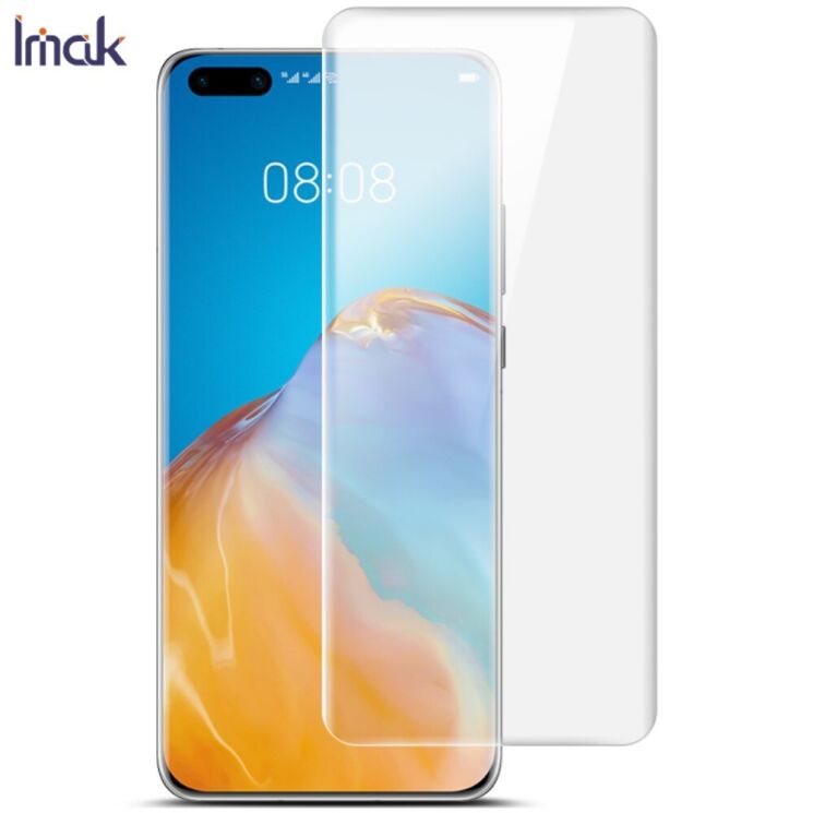 Комплект защитных пленок IMAK Full Coverage Hydrogel Film для Huawei P40 Pro: фото 4 из 18
