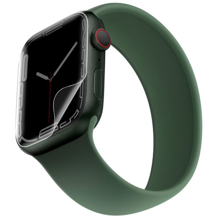 Комплект захисних плівок IMAK Hydrogel Film для Apple Watch 41 mm (7 / 8 / 9 Series): фото 3 з 11