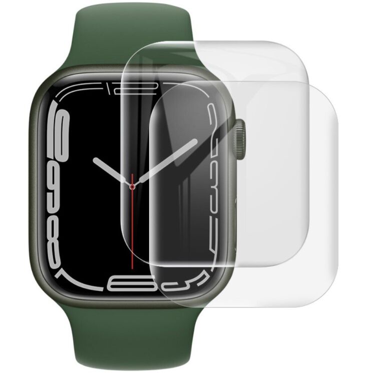 Комплект захисних плівок IMAK Hydrogel Film для Apple Watch 41 mm (7 / 8 / 9 Series): фото 1 з 11