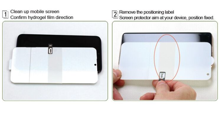 Комплект защитных пленок на заднюю панель IMAK Full Coverage Hydrogel Film для Xiaomi Poco F3 / Redmi K40 / Redmi K40 Pro / Mi 11i: фото 8 из 12