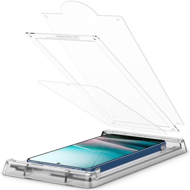 Защитная пленка Spigen (SGP) Elite Shield EZ Fit для Samsung Galaxy S25 (S931) AFL09091: фото 2 из 12