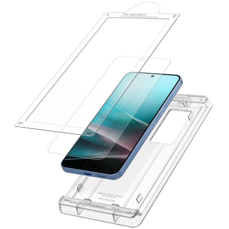 Защитная пленка Spigen (SGP) Elite Shield EZ Fit для Samsung Galaxy S25 (S931) AFL09091: фото 4 из 12
