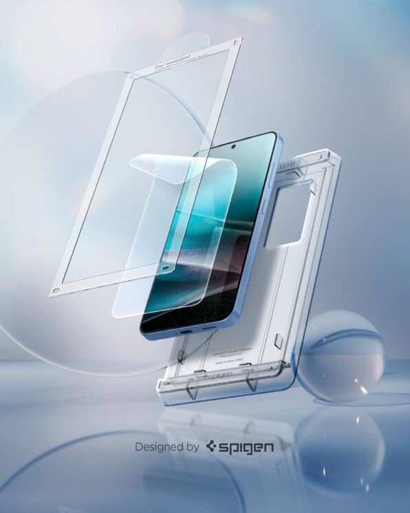 Защитная пленка Spigen (SGP) Elite Shield EZ Fit для Samsung Galaxy S25 (S931) AFL09091: фото 7 из 12