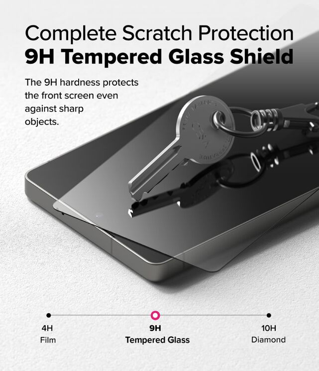 Комплект захисних стекол (2шт) Ringke Easy Slide Tempered Glass для Samsung Galaxy S25 Ultra (S938) 8800274969469: фото 6 з 18