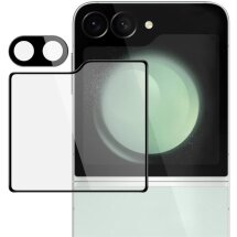 Комплект защитных стекол (на экран и камеру) Imak Protector Set для Samsung Galaxy Flip 6 - Black: фото 1 из 13