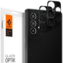 Комплект защитных стекол Spigen (SGP) Optik Lens Protector для Samsung Galaxy A72 (А725) - Black: фото 1 из 7