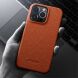 Шкіряний чохол MELKCO Leather Case для Apple iPhone 15 Pro - Red (329364R). Фото 3 з 5