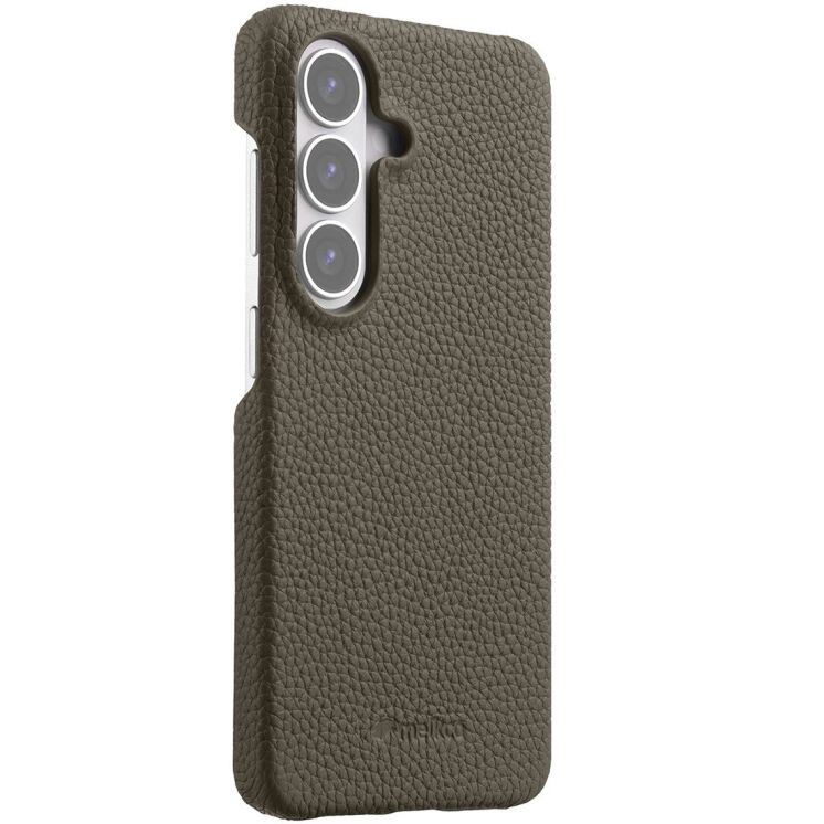 Кожаный чехол MELKCO Leather Case для Samsung Galaxy S26 (S942) - Grey (404276H) Кожаный чехол MELKCO Leather Case для Samsung Galaxy S26 (S942) - Grey: фото 2 из 5