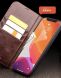 Кожаный чехол QIALINO Classic Case для Apple iPhone 12 Pro Max - Brown (253444Z). Фото 11 из 16