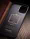 Кожаный чехол QIALINO Classic Case для Apple iPhone 12 Pro Max - Brown (253444Z). Фото 16 из 16