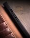 Кожаный чехол QIALINO Classic Case для Apple iPhone 12 Pro Max - Brown (253444Z). Фото 15 из 16