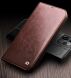 Кожаный чехол QIALINO Classic Case для Apple iPhone 12 Pro Max - Brown (253444Z). Фото 8 из 16