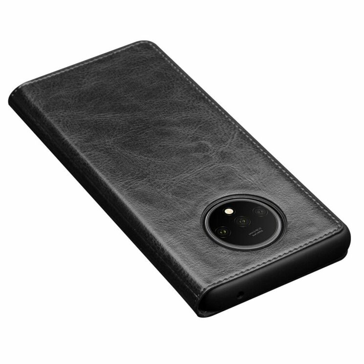 Кожаный чехол QIALINO Classic Case для OnePlus 7T - Black: фото 5 из 13