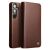 Шкіряний чохол QIALINO Classic Case для Samsung Galaxy S25 (S931) - Dark Brown: фото 1 з 13