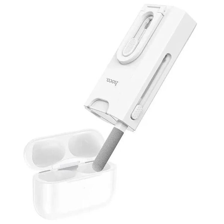 Набір для чищення гаджетів Hoco UT1 Mr.Gadget 3 in 1 - White: фото 2 з 6