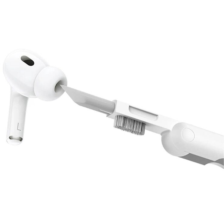 Набір для чищення гаджетів Hoco UT1 Mr.Gadget 3 in 1 - White: фото 3 з 6