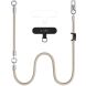 Набір ремінців Tech-Protect C10S Rope Crossbody - Beige / Titanium (983019BT). Фото 2 з 9