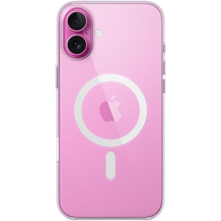 Оригинальный чехол Clear Case with MagSafe для Apple iPhone 16 Plus (MA7D4) - Transparent: фото 2 из 6