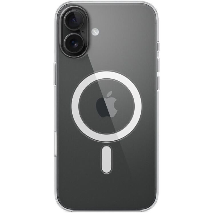 Оригинальный чехол Clear Case with MagSafe для Apple iPhone 16 Plus (MA7D4) - Transparent: фото 1 из 6