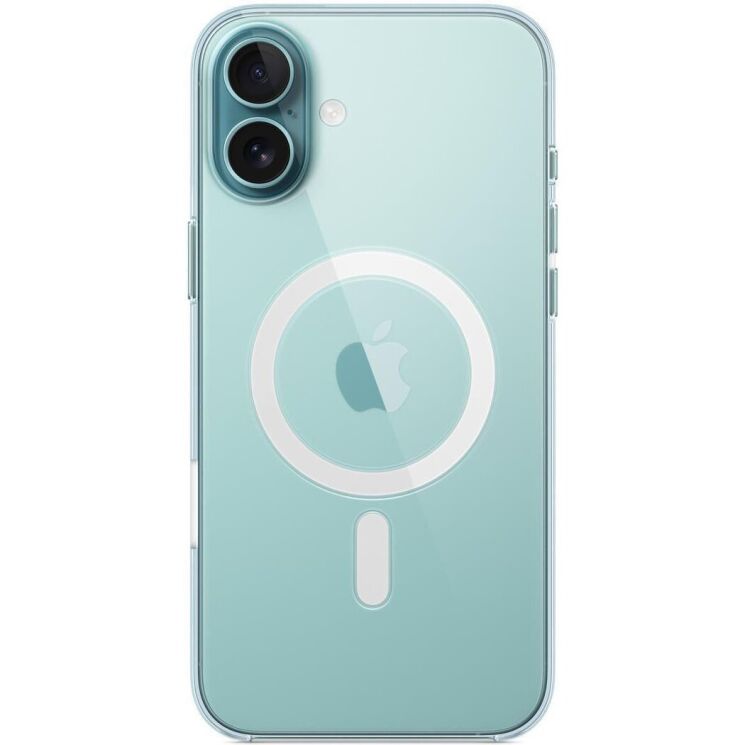 Оригинальный чехол Clear Case with MagSafe для Apple iPhone 16 Plus (MA7D4) - Transparent: фото 5 из 6
