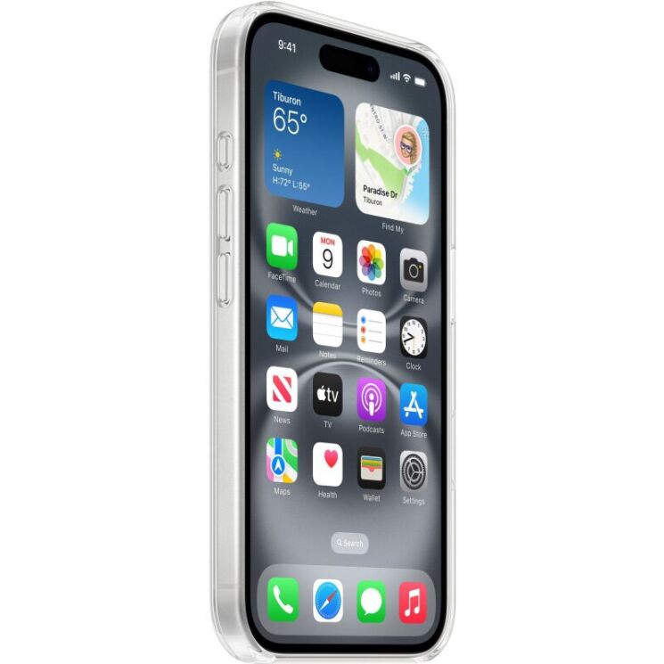 Оригинальный чехол Clear Case with MagSafe для Apple iPhone 16 Plus (MA7D4) - Transparent: фото 6 из 6