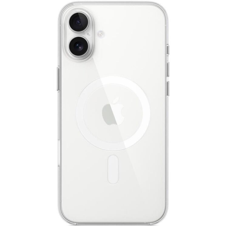 Оригинальный чехол Clear Case with MagSafe для Apple iPhone 16 Plus (MA7D4) - Transparent: фото 3 из 6