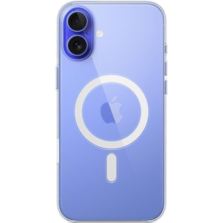 Оригинальный чехол Clear Case with MagSafe для Apple iPhone 16 Plus (MA7D4) - Transparent: фото 4 из 6