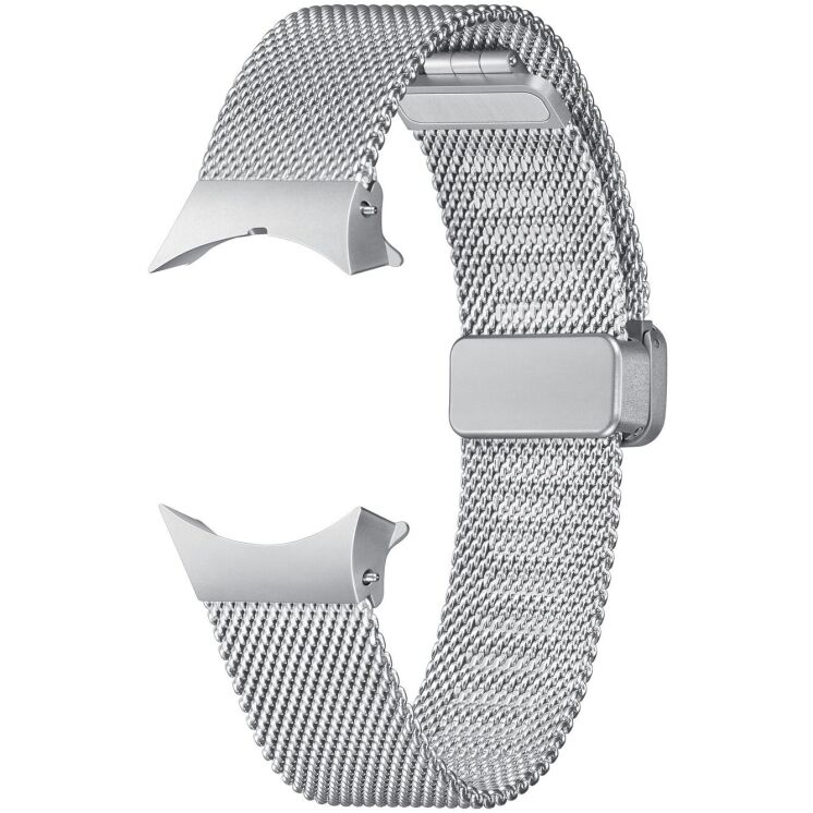 Оригинальный ремешок Milanese Band (M/L) для Samsung Galaxy Watch 6 (44mm) GP-TYR940SAASW - Silver: фото 3 из 4