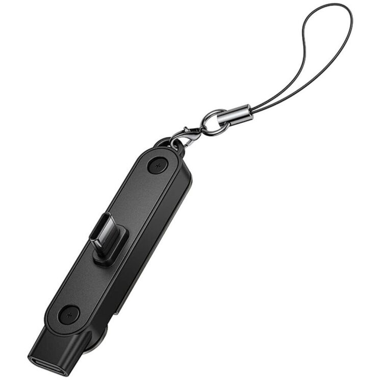 Переходник Hoco UA47A Type-C to Type-C - Black (896537B) Переходник Hoco UA47A Type-C to Type-C - Black: фото 4 из 9