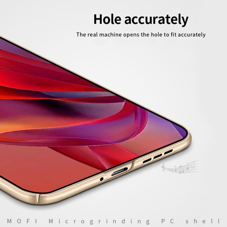 Пластиковий чохол MOFI Slim Shield для Motorola Edge 60 Neo - Black (401707B) Пластиковий чохол MOFI Slim Shield для Motorola Edge 60 Neo - Black: фото 8 з 9