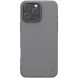 Пластиковый чехол NILLKIN Frosted Shield для Apple iPhone 16 Pro Max - Grey (360448H). Фото 1 из 18