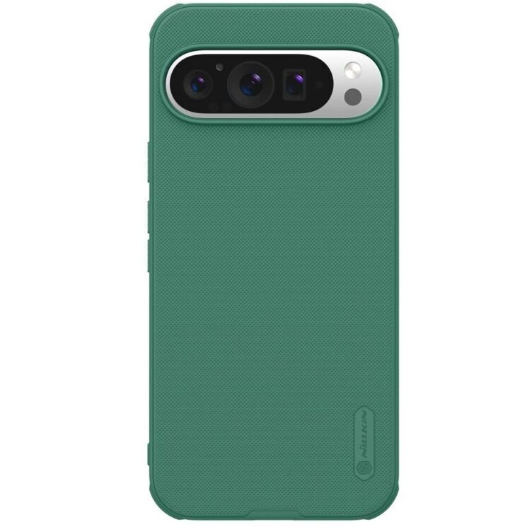 Пластиковый чехол NILLKIN Frosted Shield Pro для Google Pixel 9 / 9 Pro - Green: фото 1 из 18