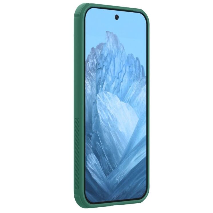 Пластиковый чехол NILLKIN Frosted Shield Pro для Google Pixel 9 / 9 Pro - Green: фото 4 из 18