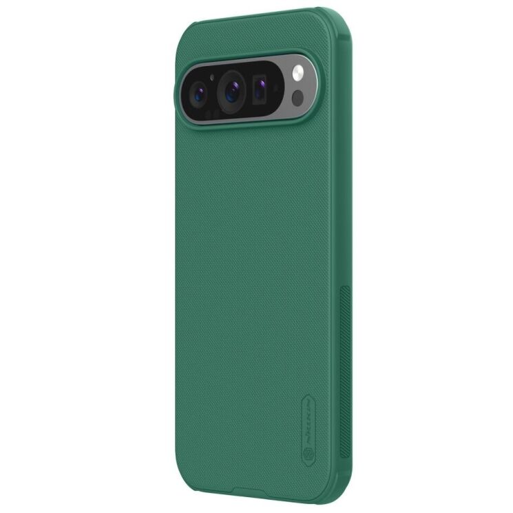 Пластиковый чехол NILLKIN Frosted Shield Pro для Google Pixel 9 / 9 Pro - Green: фото 3 из 18