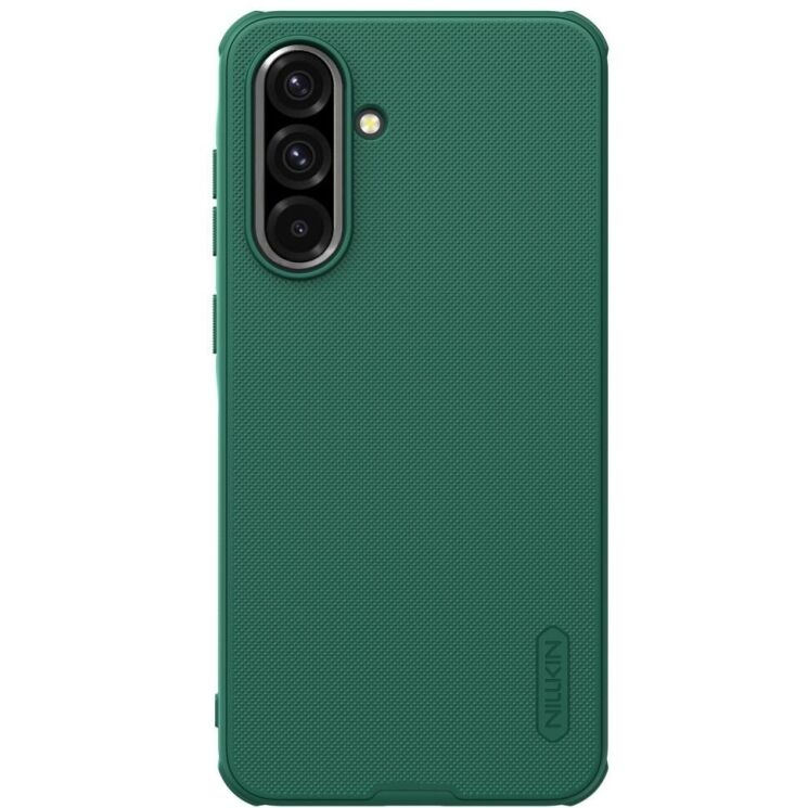 Пластиковый чехол NILLKIN Frosted Shield Pro для Samsung Galaxy A36 (A366) - Green: фото 1 из 21