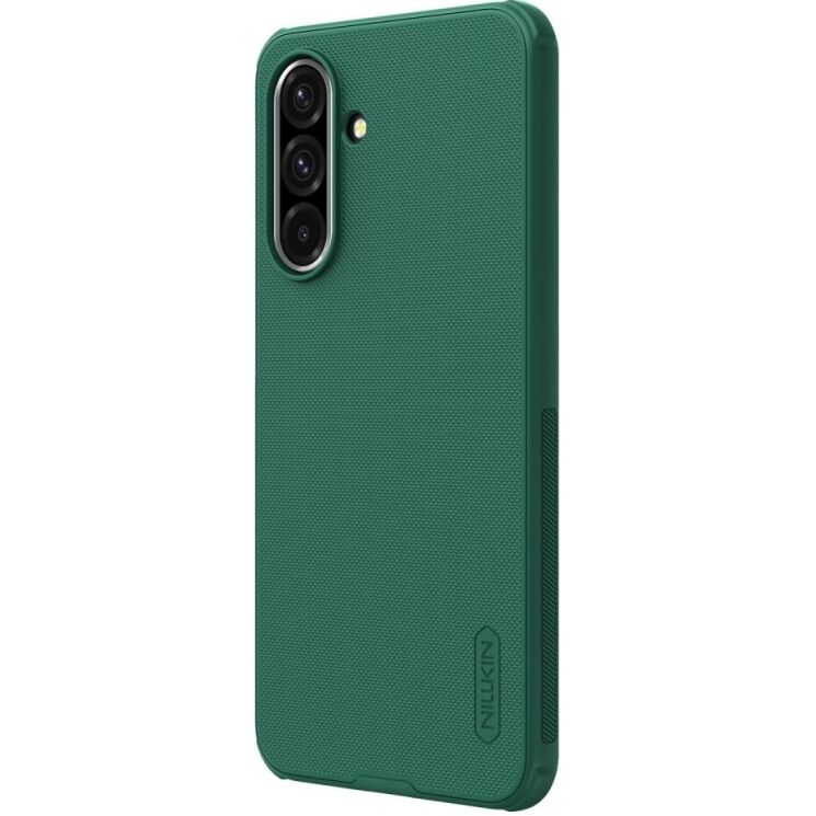 Пластиковый чехол NILLKIN Frosted Shield Pro для Samsung Galaxy A36 (A366) - Green: фото 3 из 21