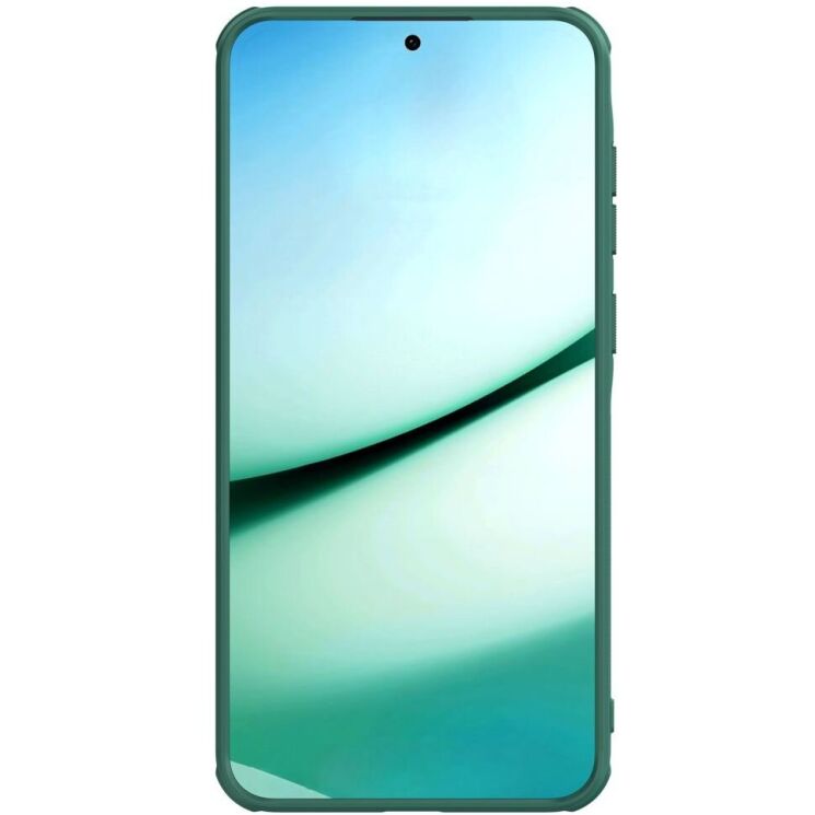 Пластиковый чехол NILLKIN Frosted Shield Pro для Samsung Galaxy A36 (A366) - Green: фото 2 из 21