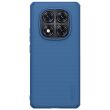 Пластиковый чехол NILLKIN Frosted Shield Pro для Xiaomi Redmi Note 14 Pro 5G - Blue (373114L)