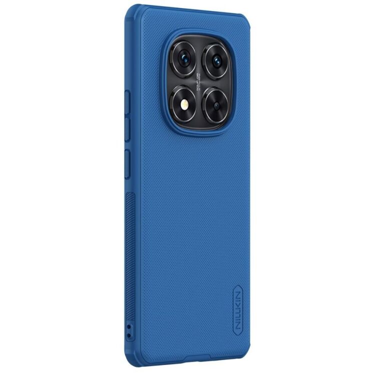 Пластиковый чехол NILLKIN Frosted Shield Pro для Xiaomi Redmi Note 14 Pro 5G - Blue: фото 2 из 16