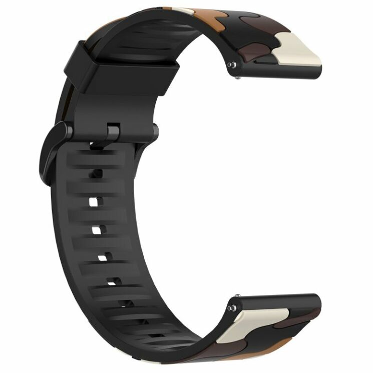 Ремешок Deexe Army Style для Samsung Galaxy Watch 3 (45mm) - Brown: фото 4 из 4