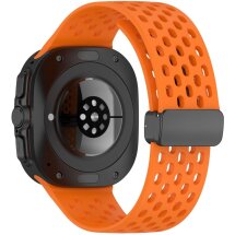 Ремінець Deexe Astra Strap для Samsung Galaxy Watch Ultra (47mm) - Orange: фото 1 з 9