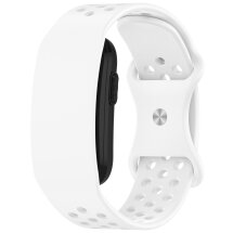 Ремінець Deexe Dot Style для Garmin CIRQA - White: фото 1 з 6