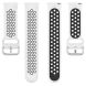 Ремешок Deexe Dual Color для Samsung Galaxy Watch 3 (45mm) - White / Black (235311WB). Фото 4 из 5