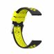 Ремешок Deexe Dual Color для Xiaomi Mi Watch (Chinese) - Black/Yellow (249600I). Фото 3 из 7