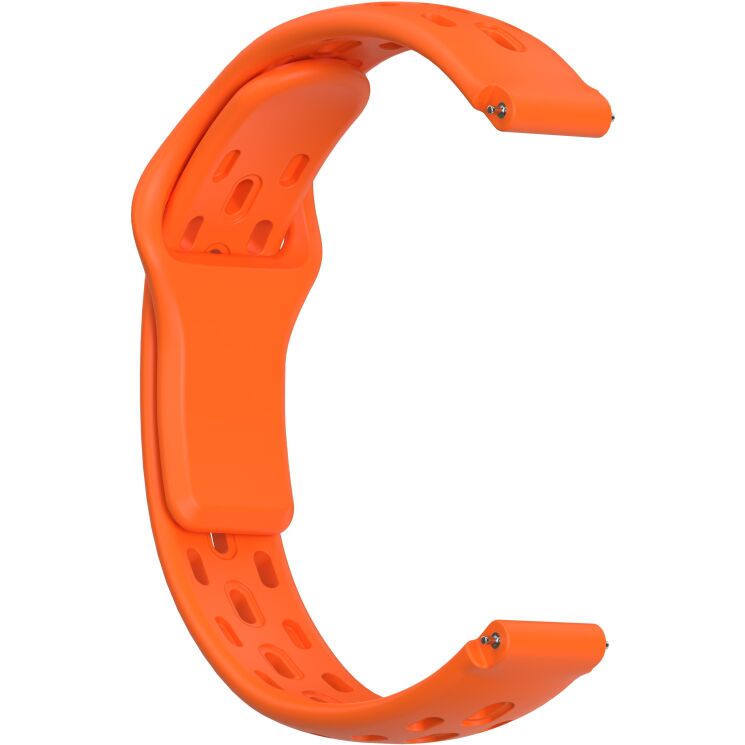 Ремешок Deexe Eclipse для Huawei Band 11 Pro / Band 11 - Orange: фото 4 из 9