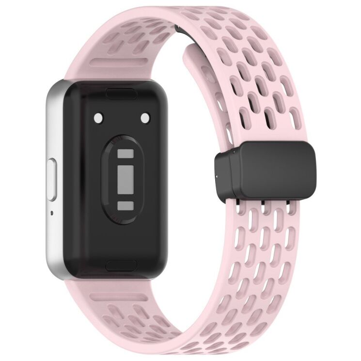 Ремінець Deexe Eclipse для Samsung Galaxy Fit 3 - Pink: фото 2 з 7