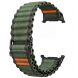 Ремешок Deexe Flow Snap для Samsung Galaxy Watch Ultra 2 / Ultra / Ultra (2025) - Army Green (427015AG). Фото 1 из 4