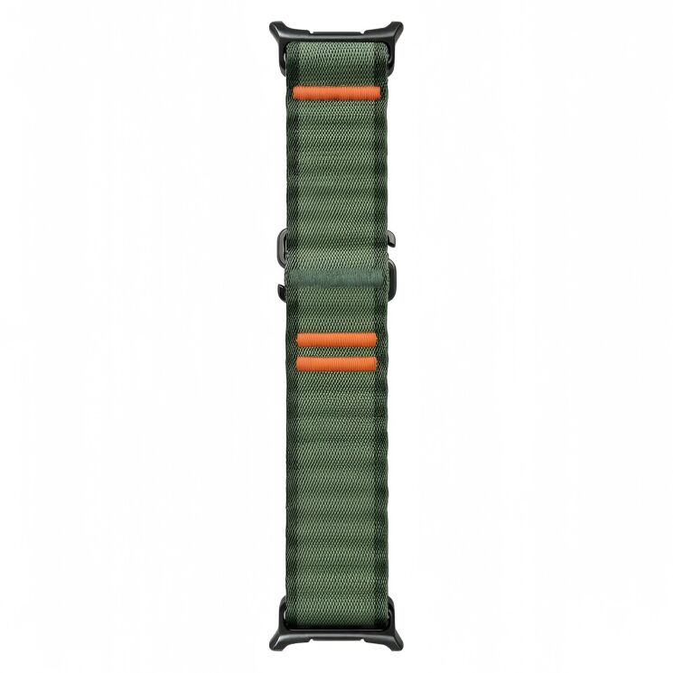 Ремешок Deexe Flow Snap для Samsung Galaxy Watch Ultra 2 / Ultra / Ultra (2025) - Army Green: фото 2 из 4